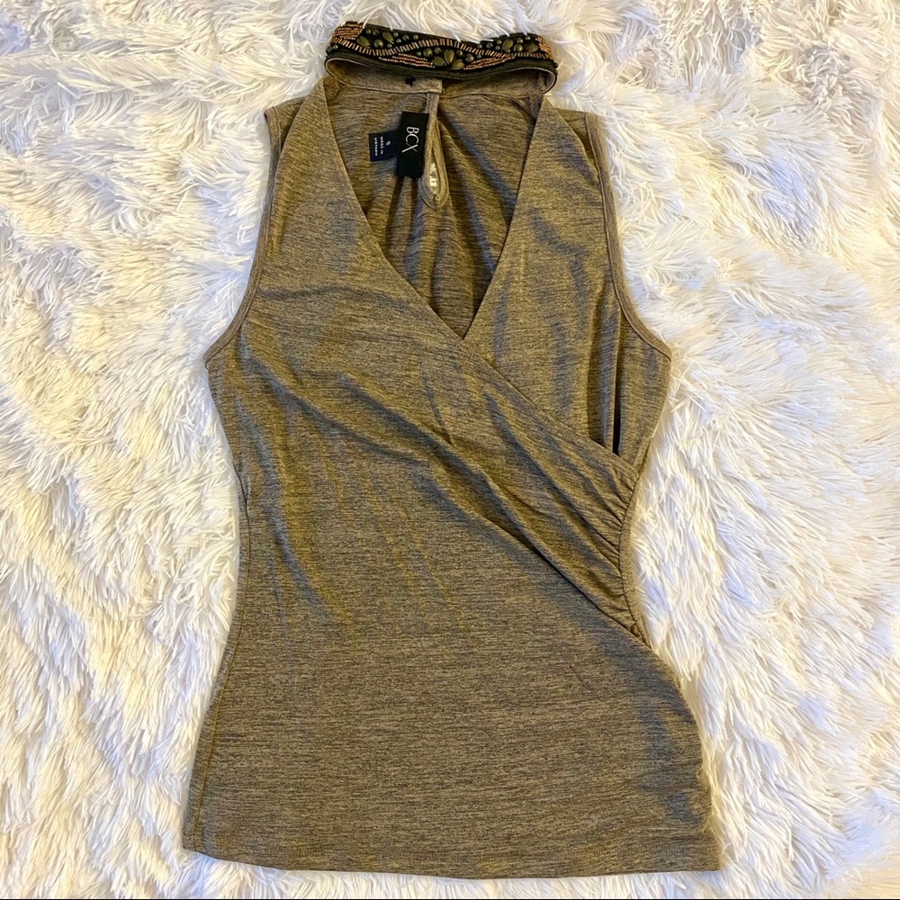 BCX Green Blouse